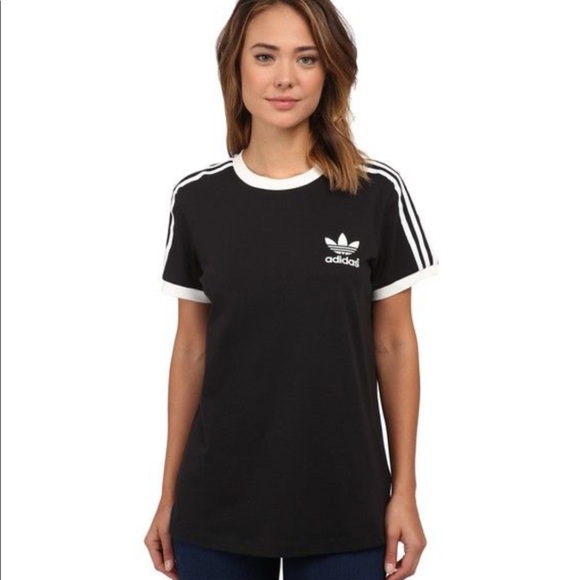 adidas Originals 3 stripe finger top - Picture 2 of 2